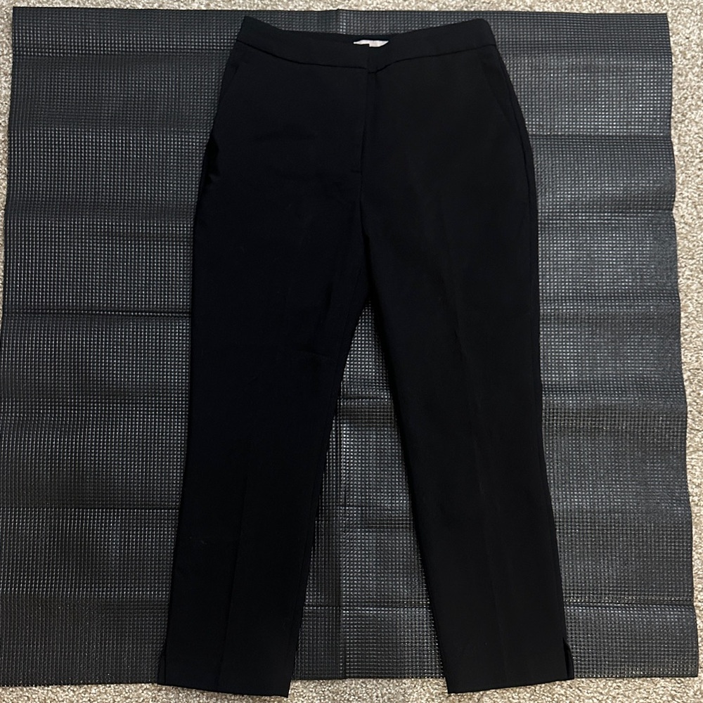 H&M Ankle Length Black Trousers
